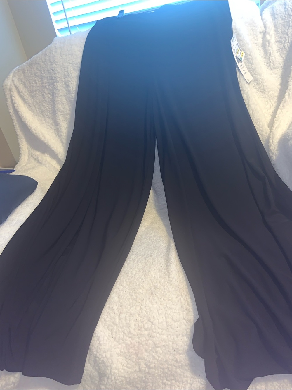 Coco Bianco  Black Super Wide Leg Pant